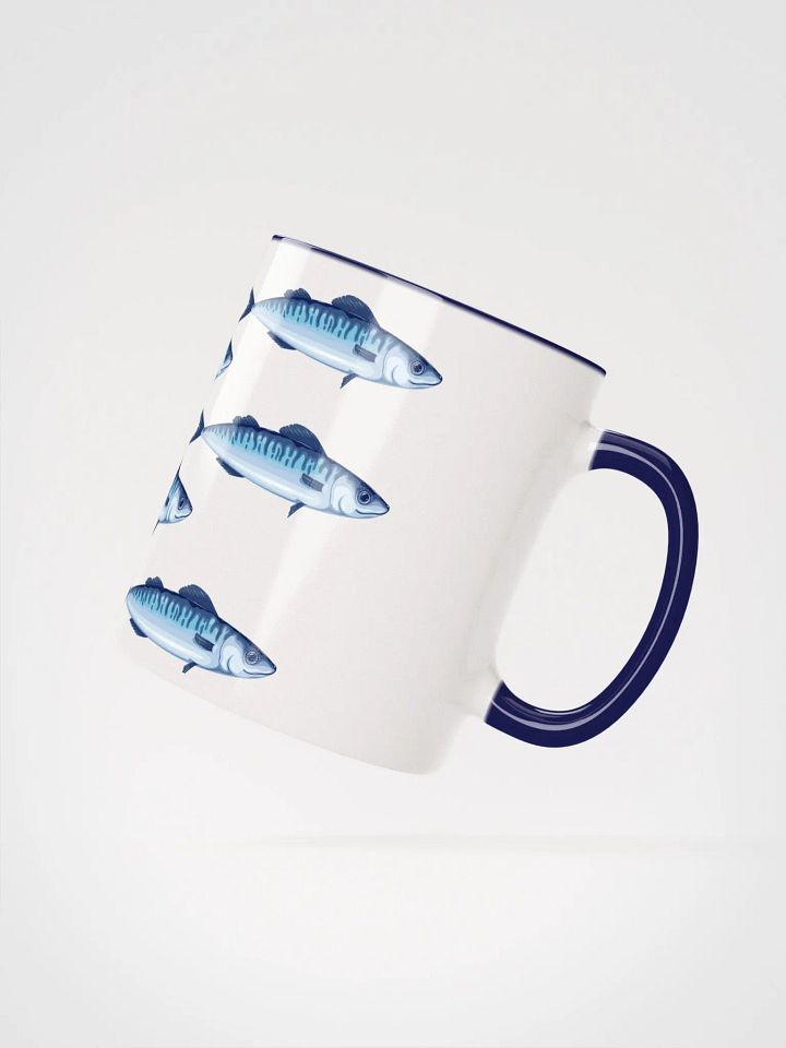Blue Mackerel Magic Ceramic Mug product image (2)