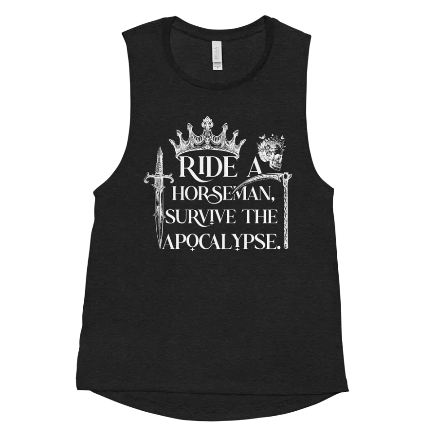 Ride a Horseman Bella+Canvas Women's Flowy Muscle Tank product image (11)