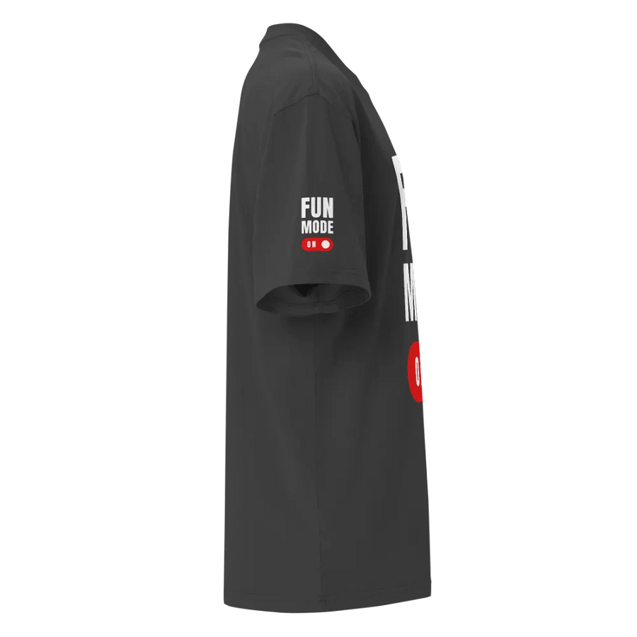 FAN MODE ON Oversized Faded T-Shirt product image (6)