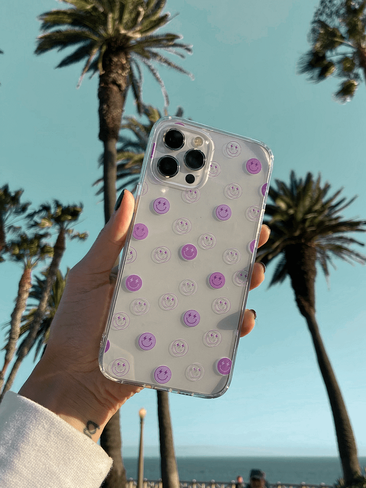 Happy Weirdos iPhone Case - Purple product image (1)