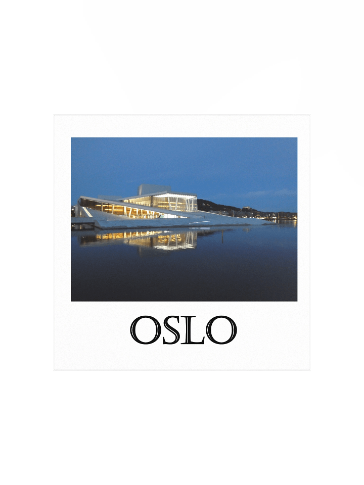 Oslo - Oslo Opera House at Night product image (1)
