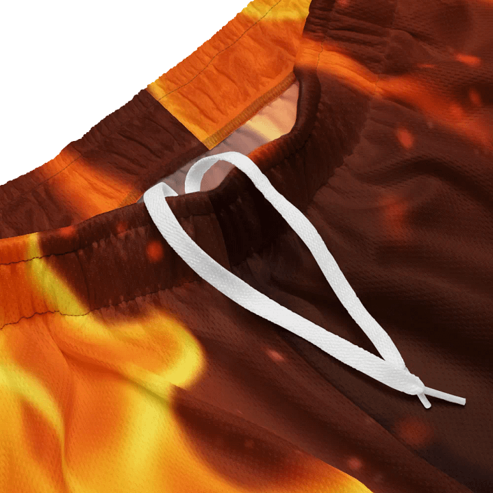 Inferno Blaze Recycled Mesh Shorts product image (2)