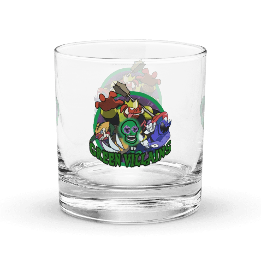 Green Villain Rocks Glass Set product image (4)