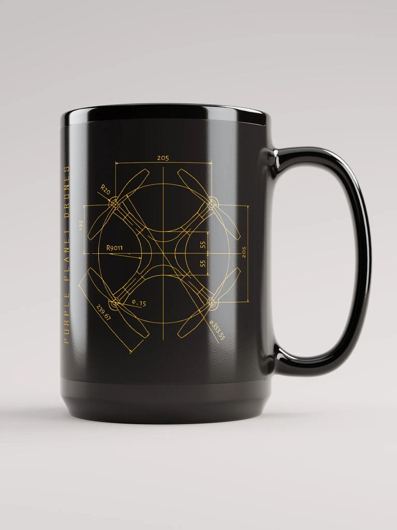 Drone Technical Drawing Mug