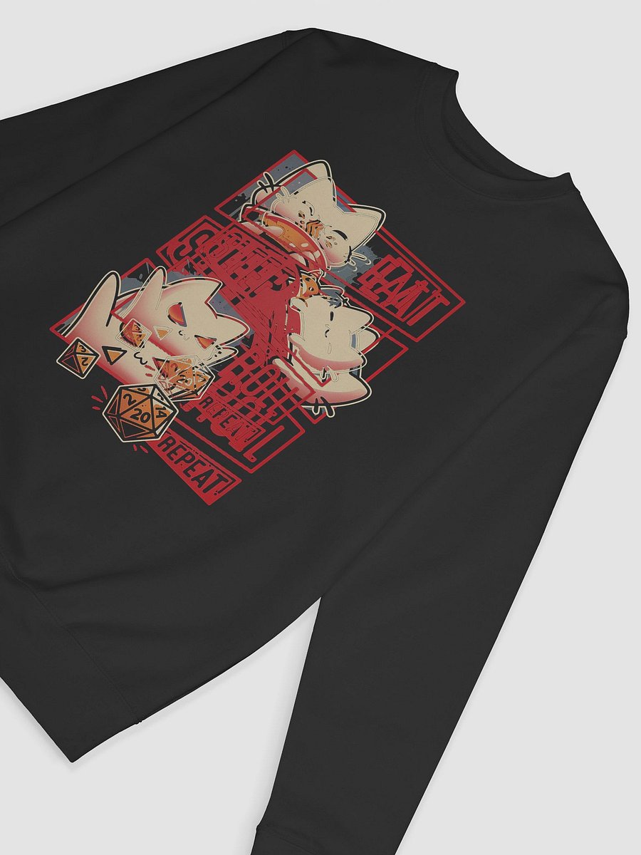 EAT SLEEP ROLL REPEAT Sweatshirt product image (6)
