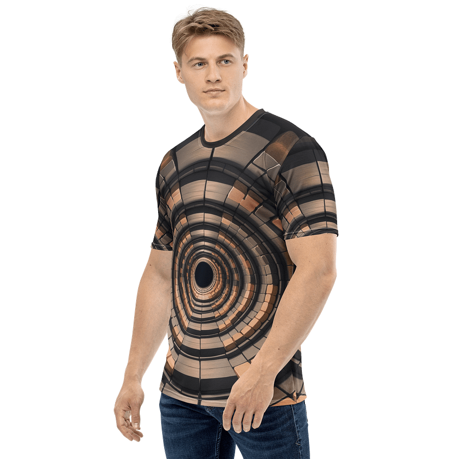 Concentric Circle Chaos All-Over T-Shirt product image (3)
