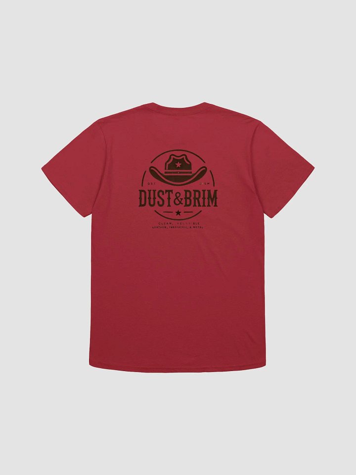 Dust & Brim t-shirt black logo product image (7)