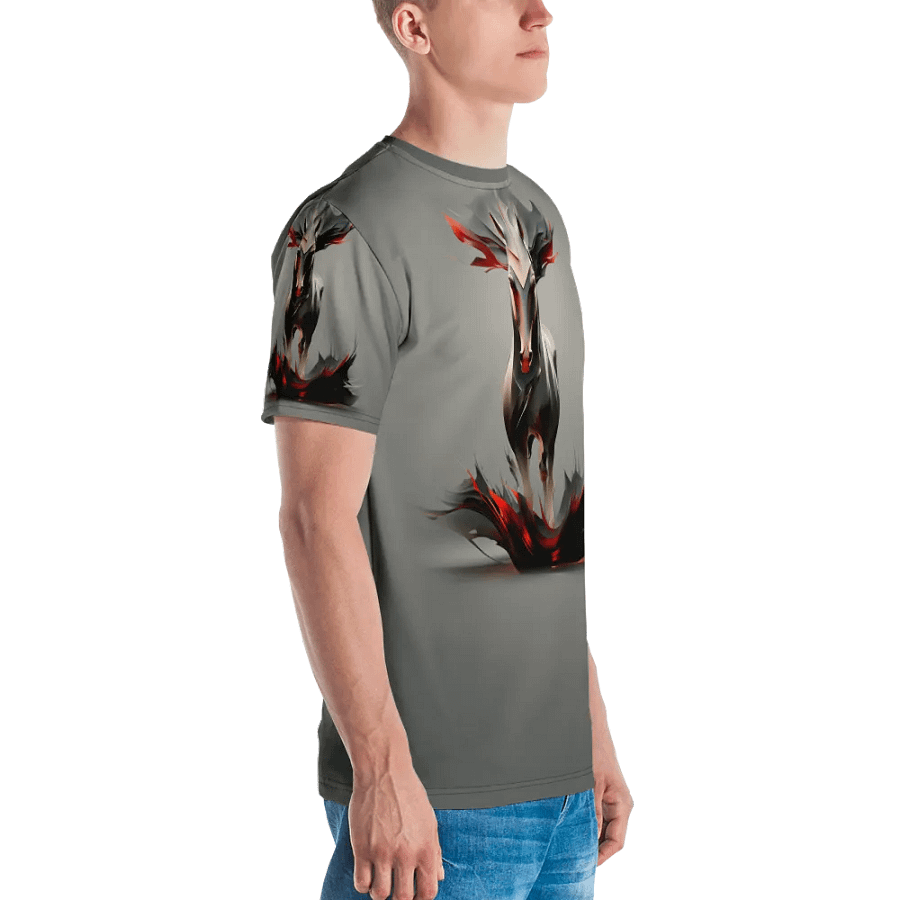 Black & Red Horse T shirt product image (3)