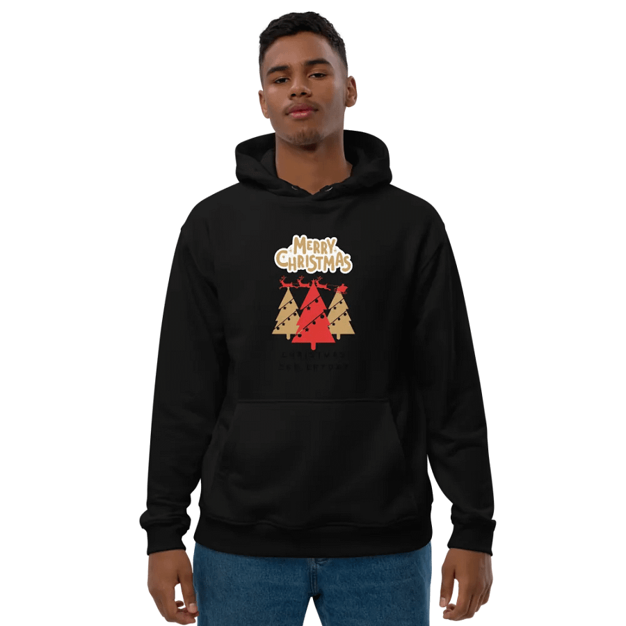 Santa's Festive Ride Premium Eco Hoodie product image (1)