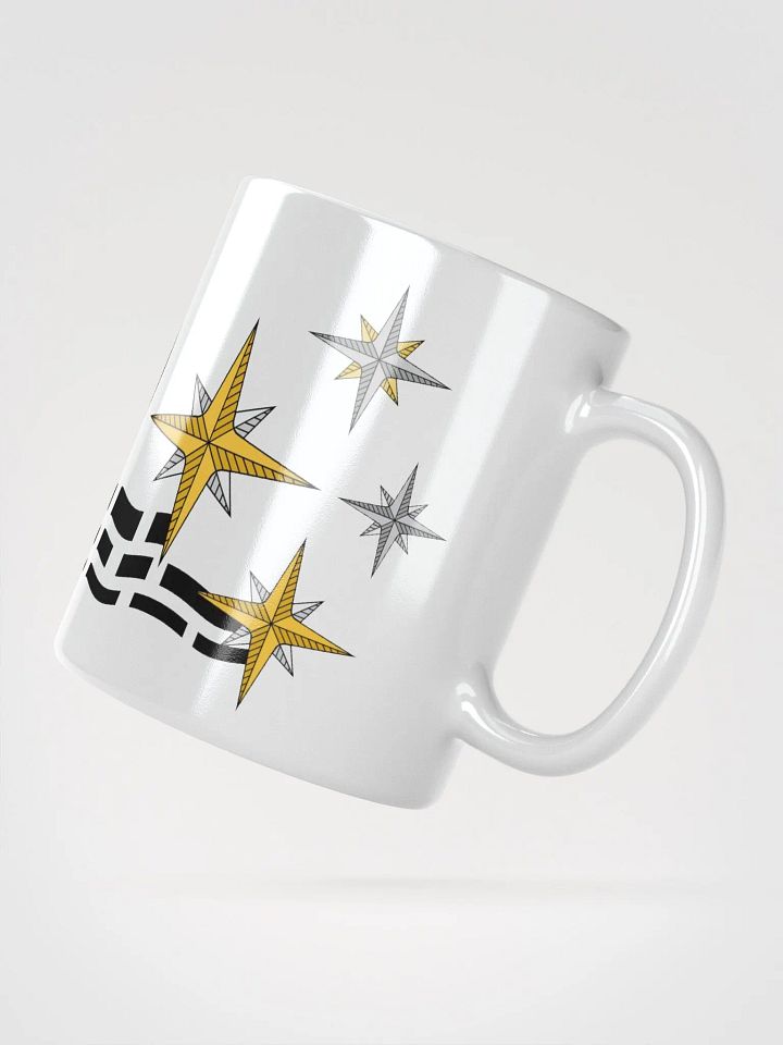 White Glossy Mug, Lion product image (2)