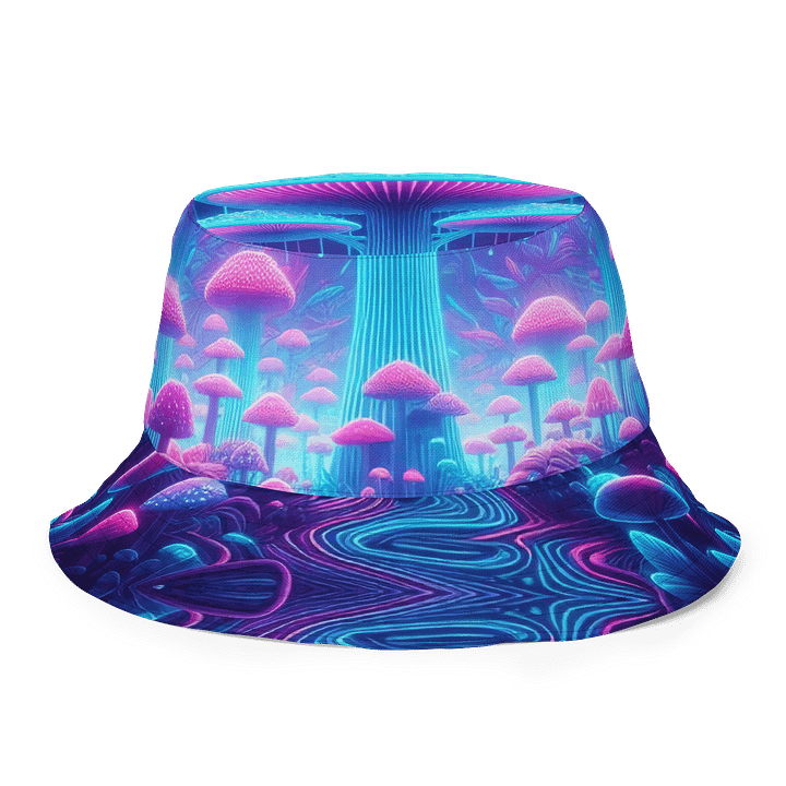 Mushroom jungle bucket hat product image (2)