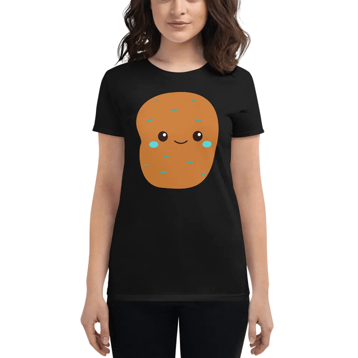 I'm Just A Potato Women's Middleweight Tee product image (2)