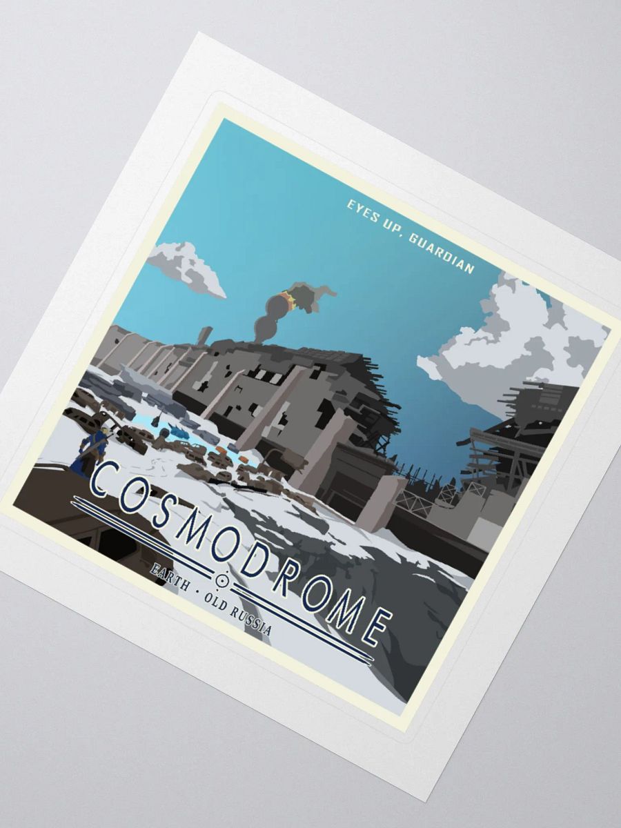 Cosmodrome Sticker product image (6)