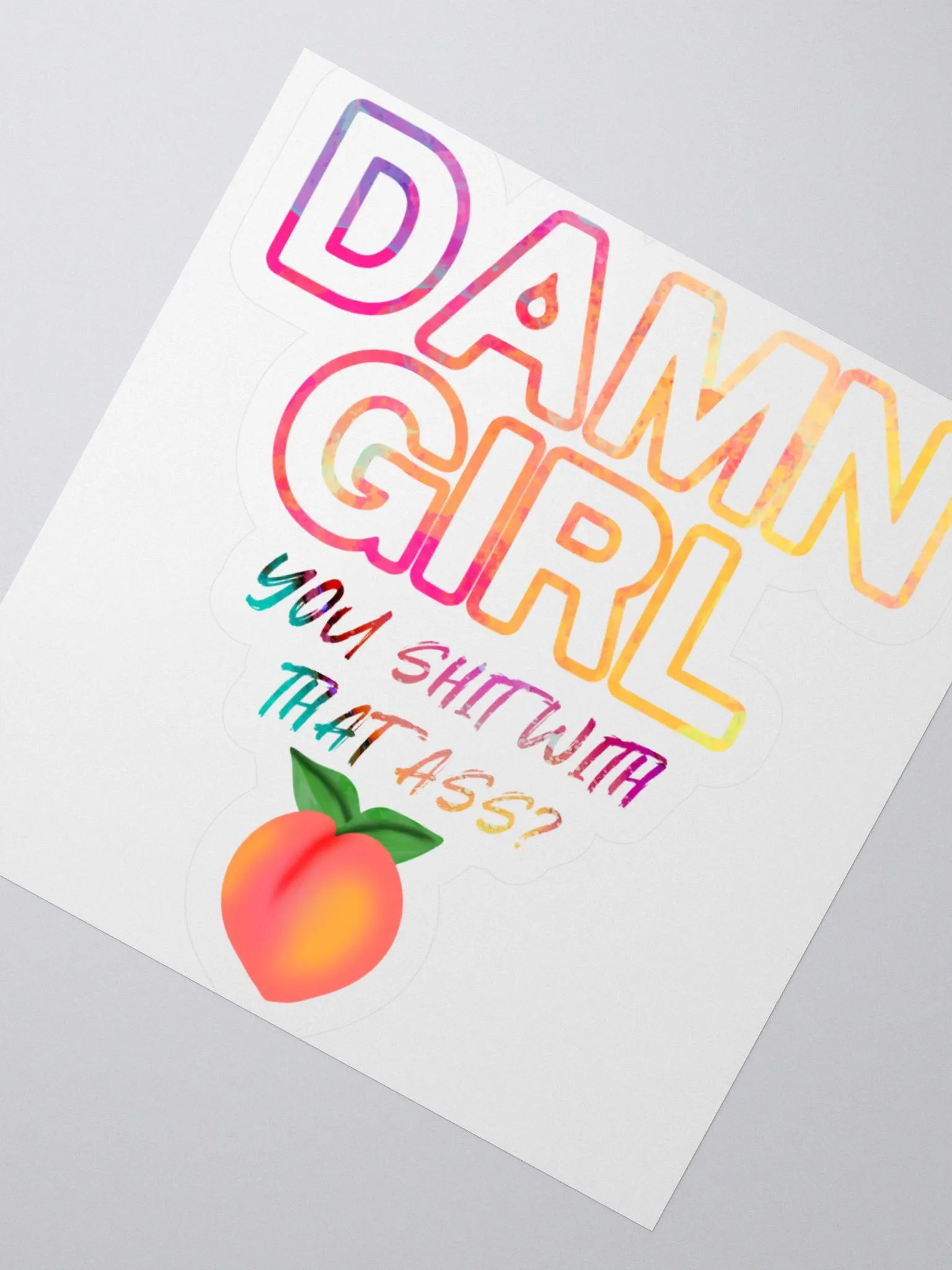 DAMN Girl Sticker product image (4)