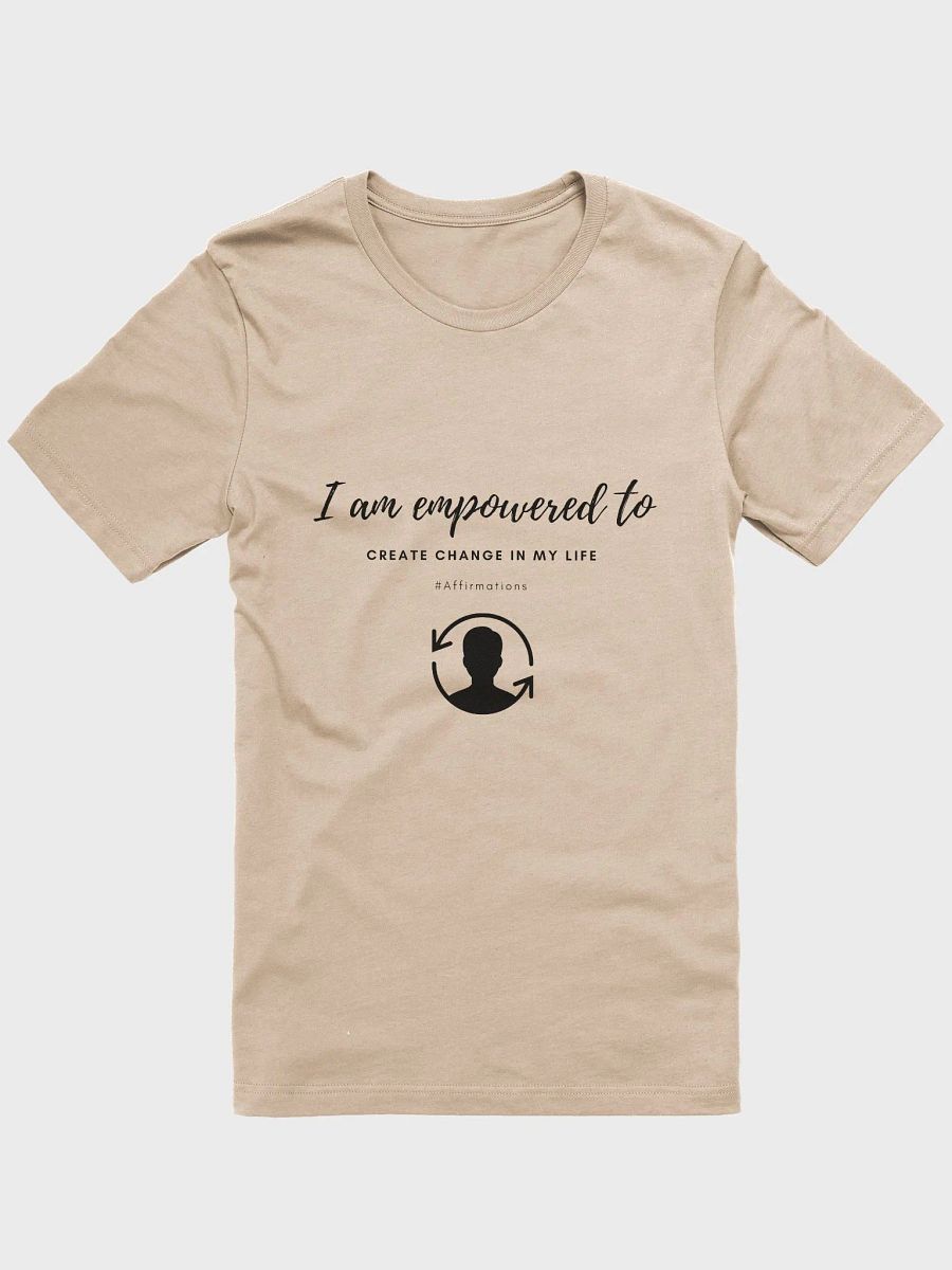 I am empowered to Dark Unisex Super soft T-Shirt product image (1)