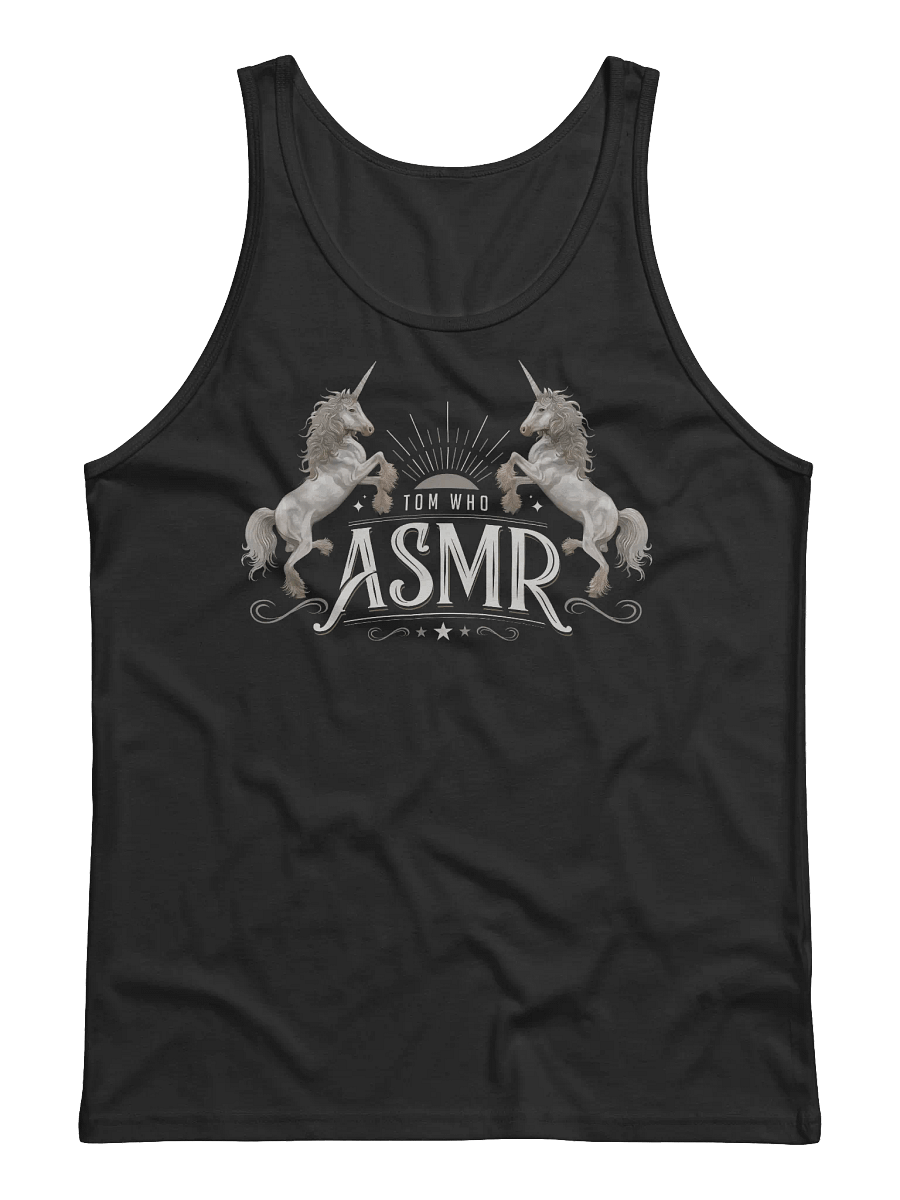 ASMR Unicorns / Dark Tank Top product image (1)