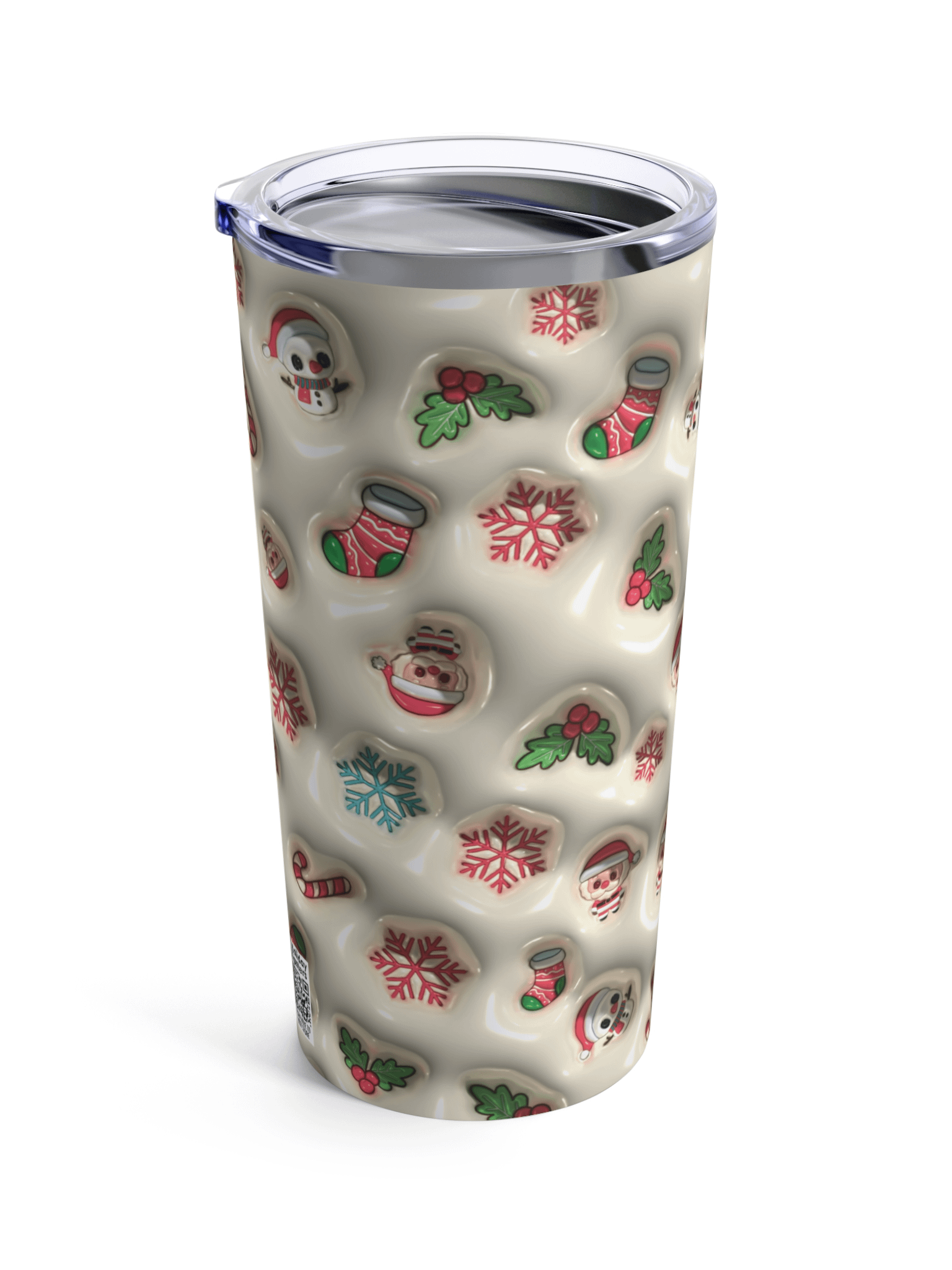 Little Santa Snowman Stainless Steel Tumbler product image (4)