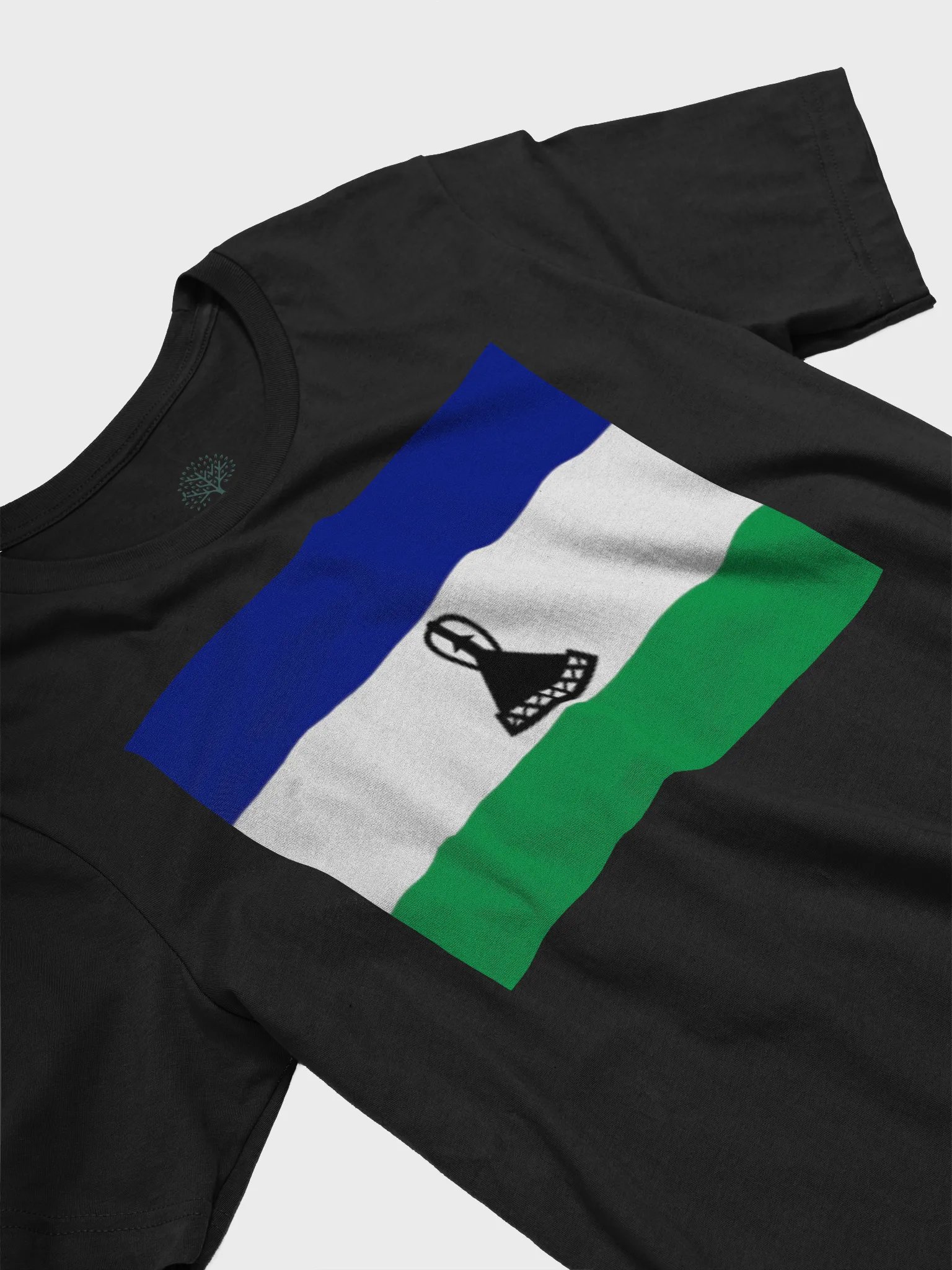 Exclusive Supersoft Unisex T-Shirt with Lesotho Flag Design product image (5)