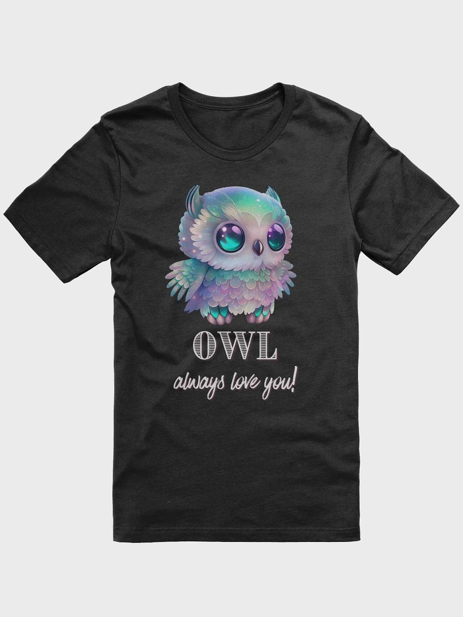 Holographic Owl Always Love You T-Shirt product image (2)