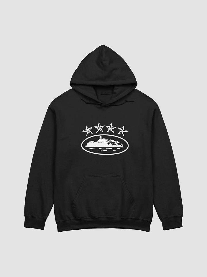 Corteiz 4Starz Alcatraz Hoodie Black product image (1)
