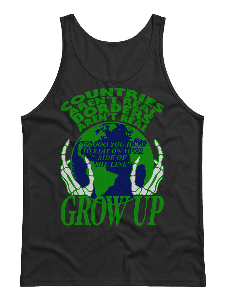 COUNTRYS ARENT REAL , TANK TOP product image (4)