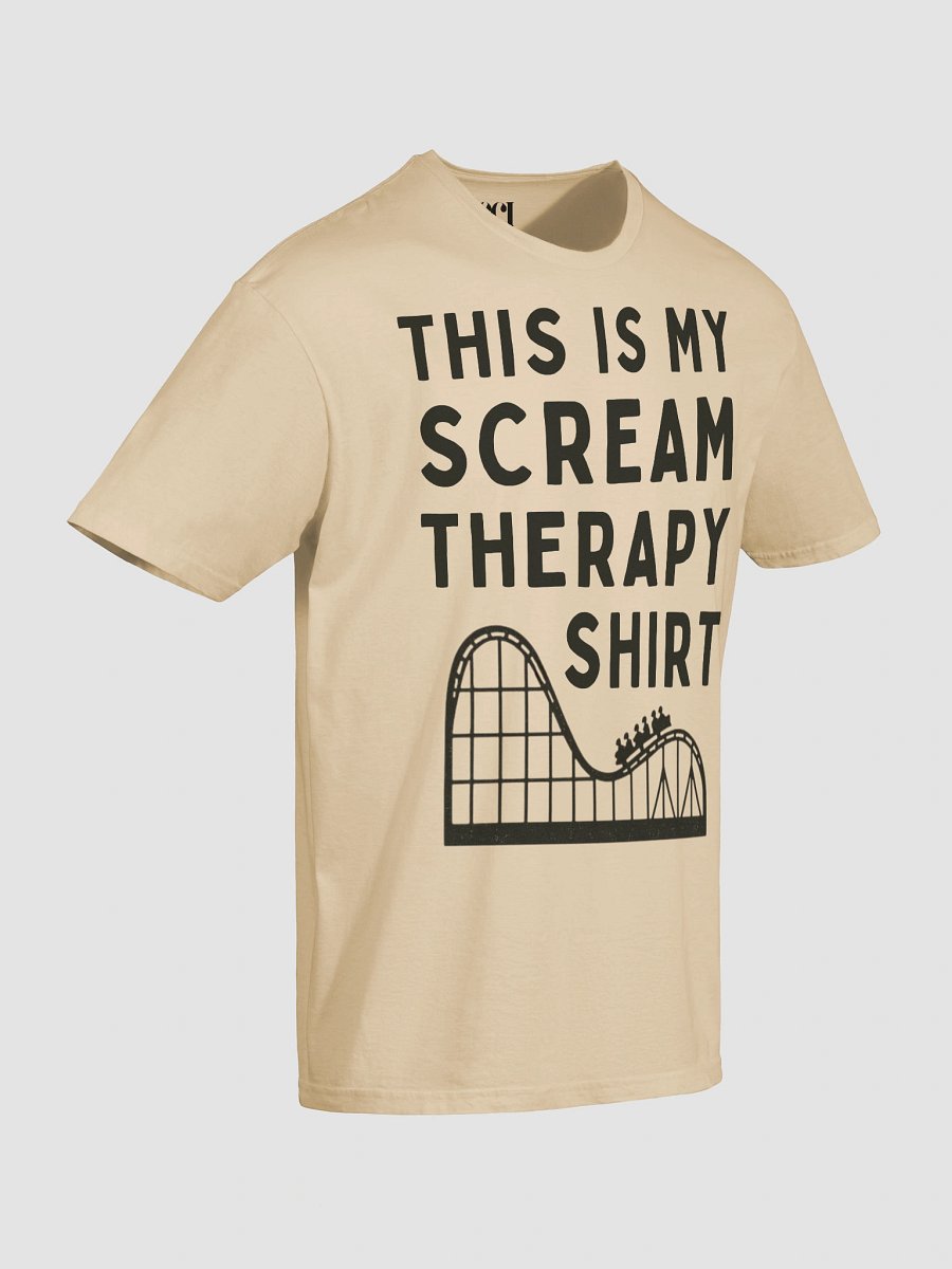 Scream Therapy – Funny Roller Coaster Design for Theme Park Fans product image (29)