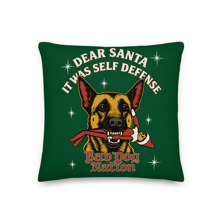 Dear Santa, It was Self Defense - Premium Pillow product image (2)