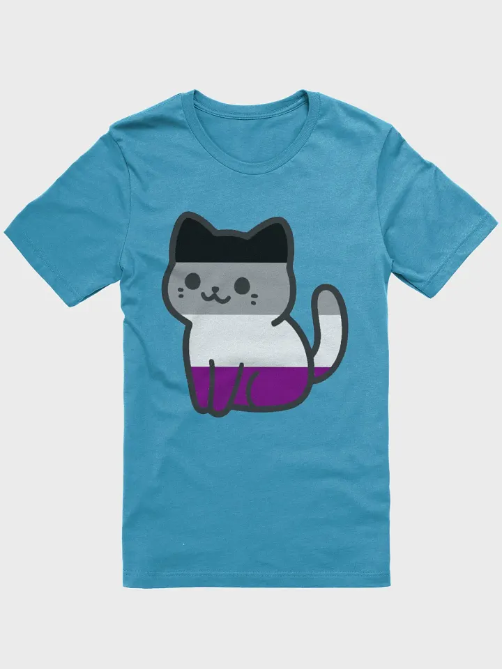 Asexual Pride Kitty Woman's Shirt product image (10)