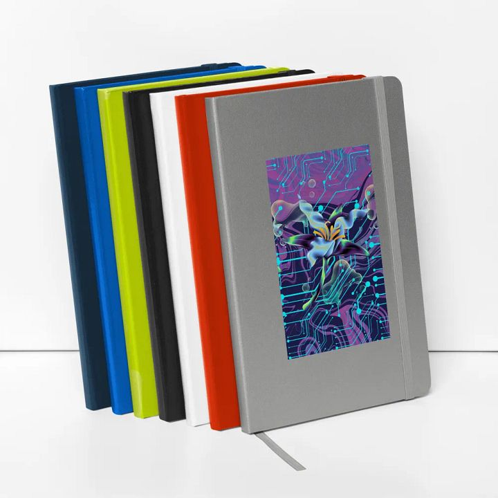 Lily Circuitry Hardcover Journal for techi gent or lady son daughter product image (2)