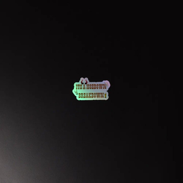 Hoedown Breakdown Holo Sticker product image (4)
