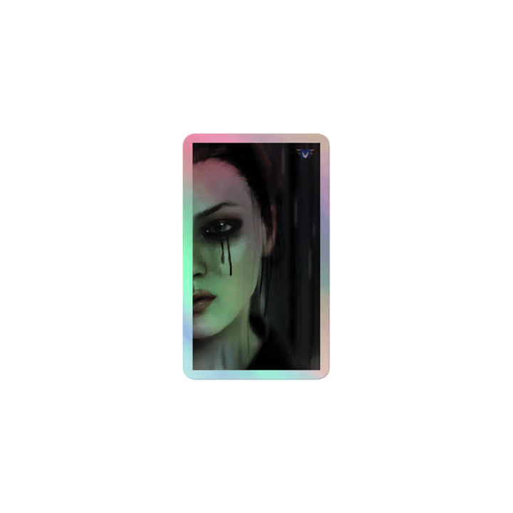 Raksha Tears In Her Eyes Sticker product image (1)