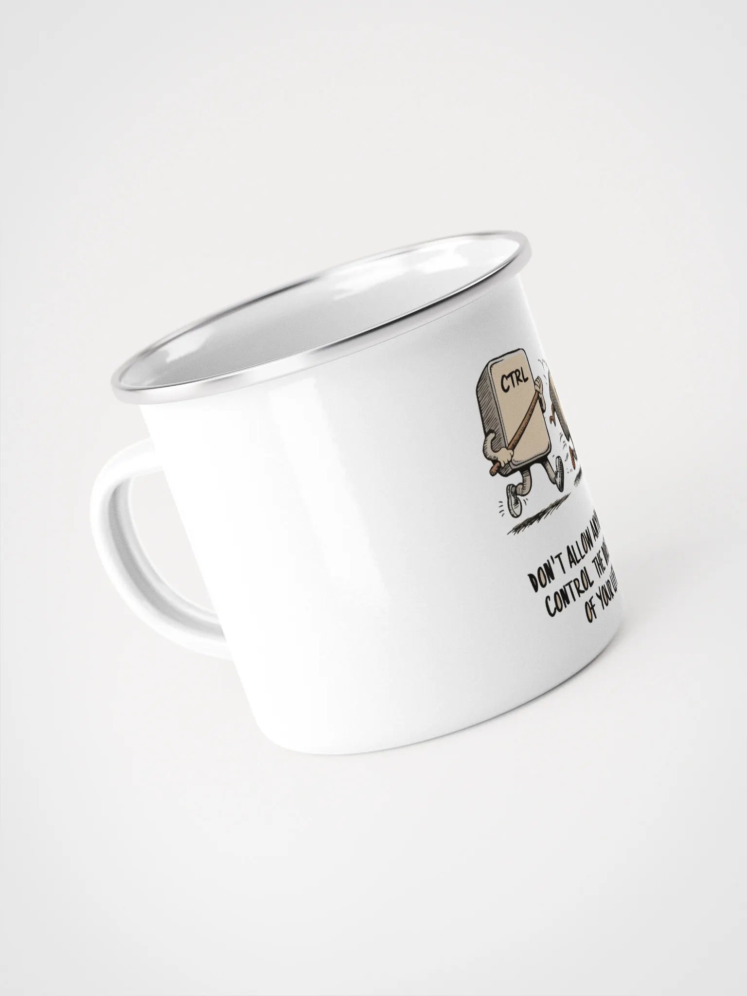 Control Your Adventure Enamel Mug product image (4)