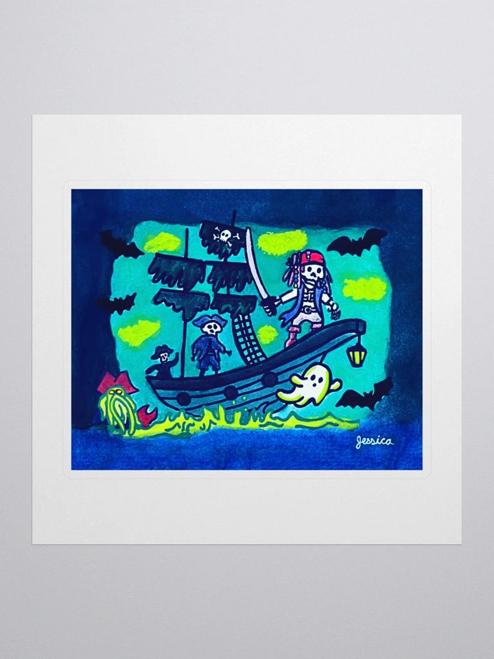 Haunted High Seas Sticker product image (1)
