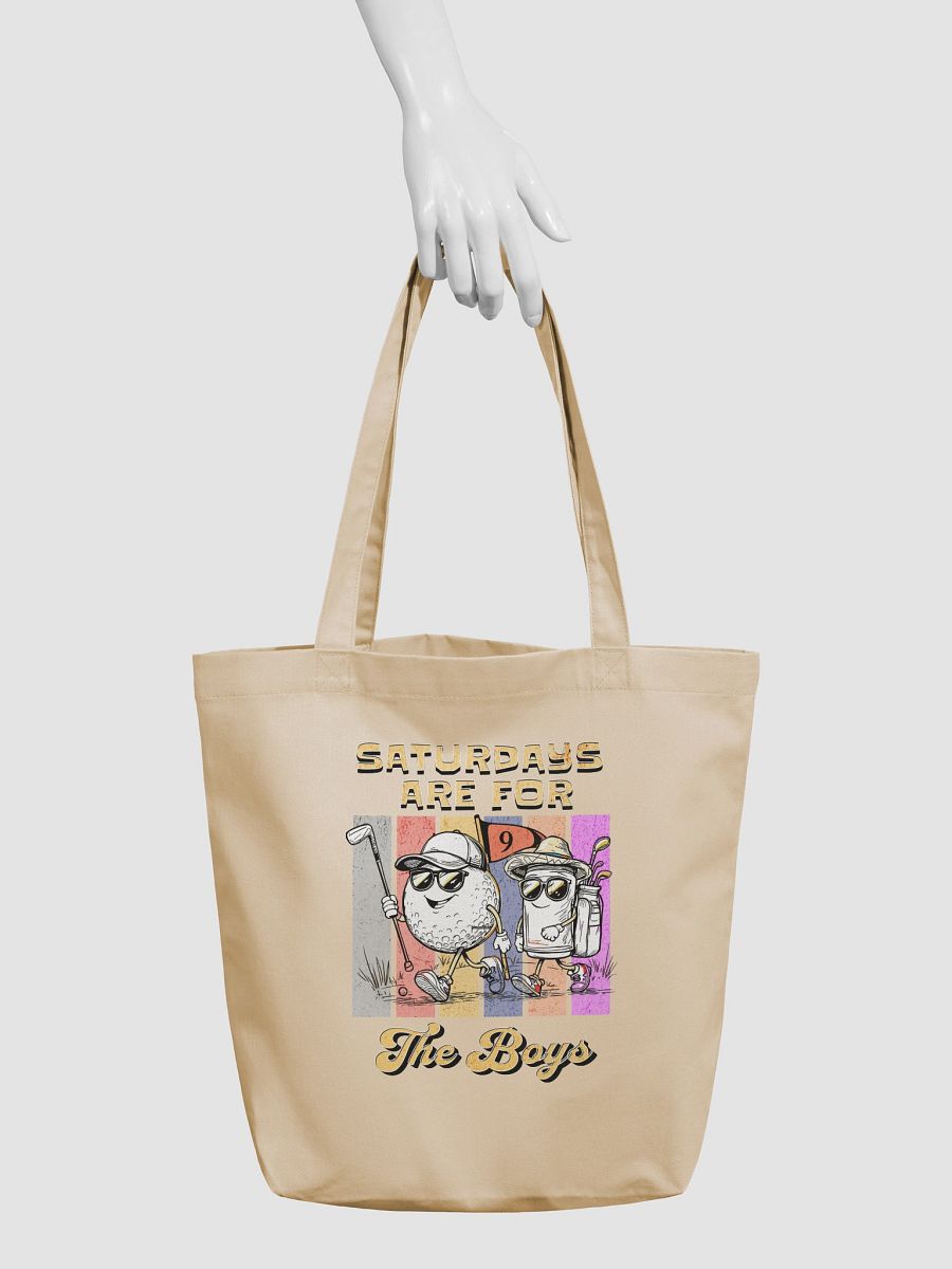 Saturdays Are For The Boys Weekend Fun Tote Bag product image (6)