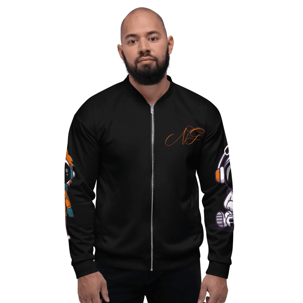 Noobs gaming bomber jacket product image (1)