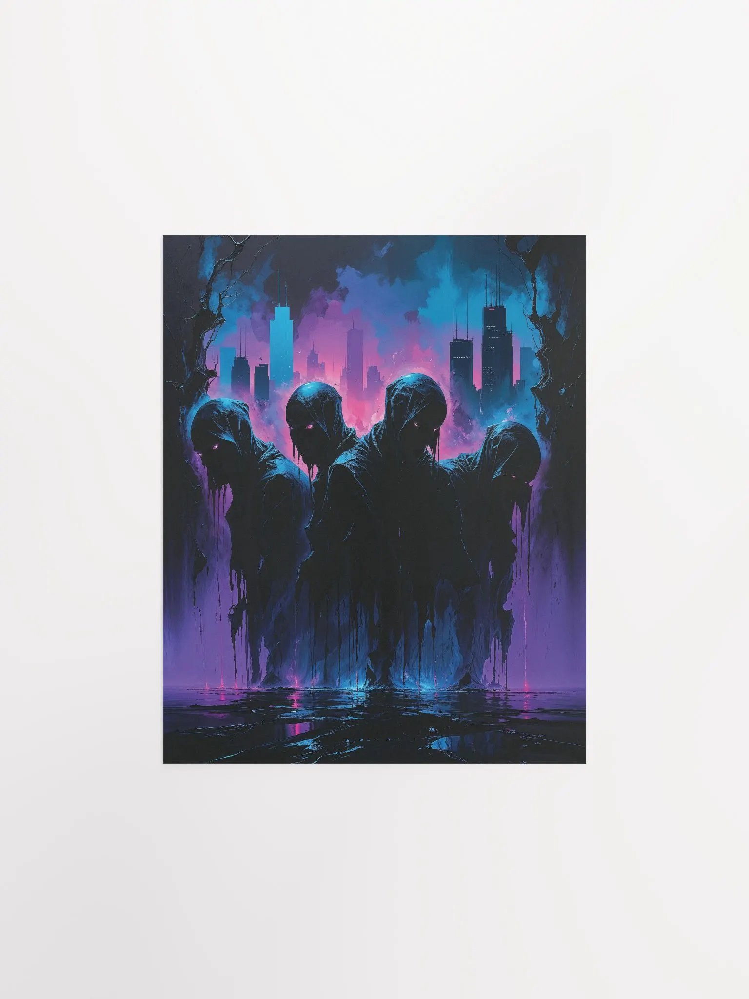 City Shadows Matte Poster product image (2)