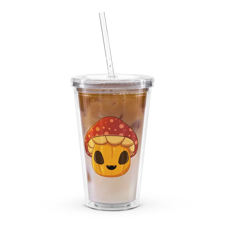 Mushie Pumpkin Plastic Tumbler product image (2)