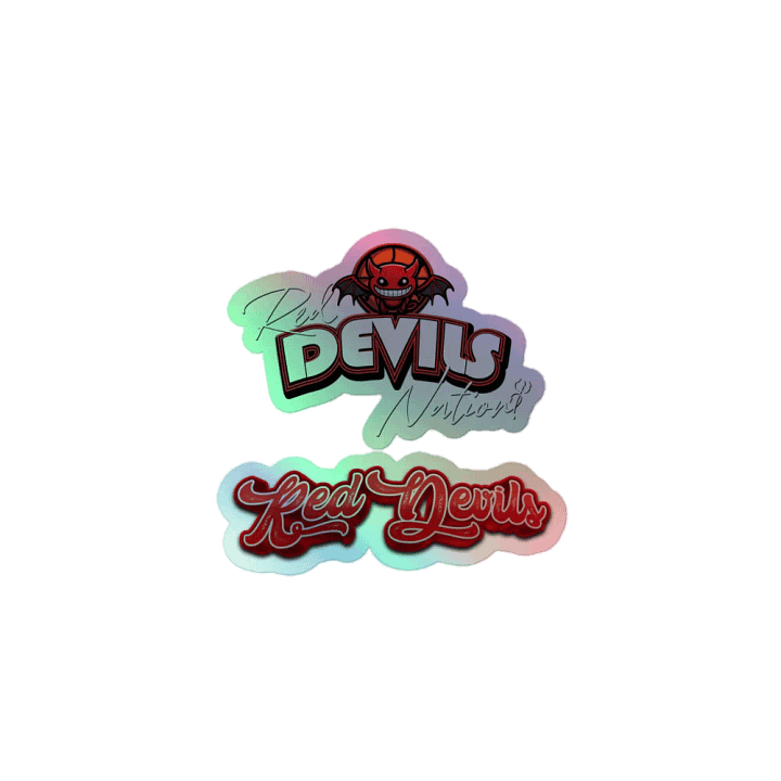 Devils Nation Basketball - Holographic Sticker Set product image (1)