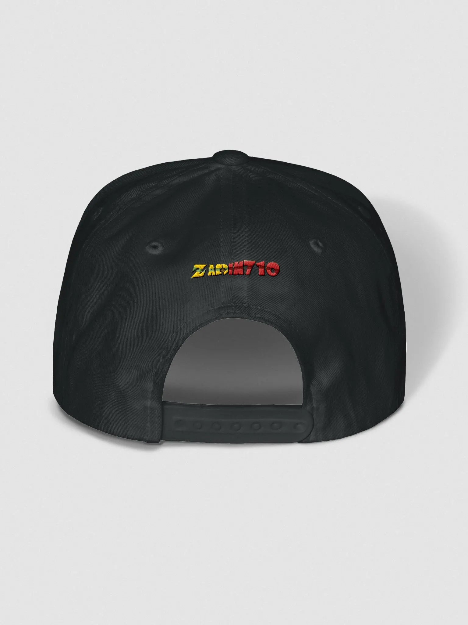 Zaedin710 Flat Snapback Cap product image (4)