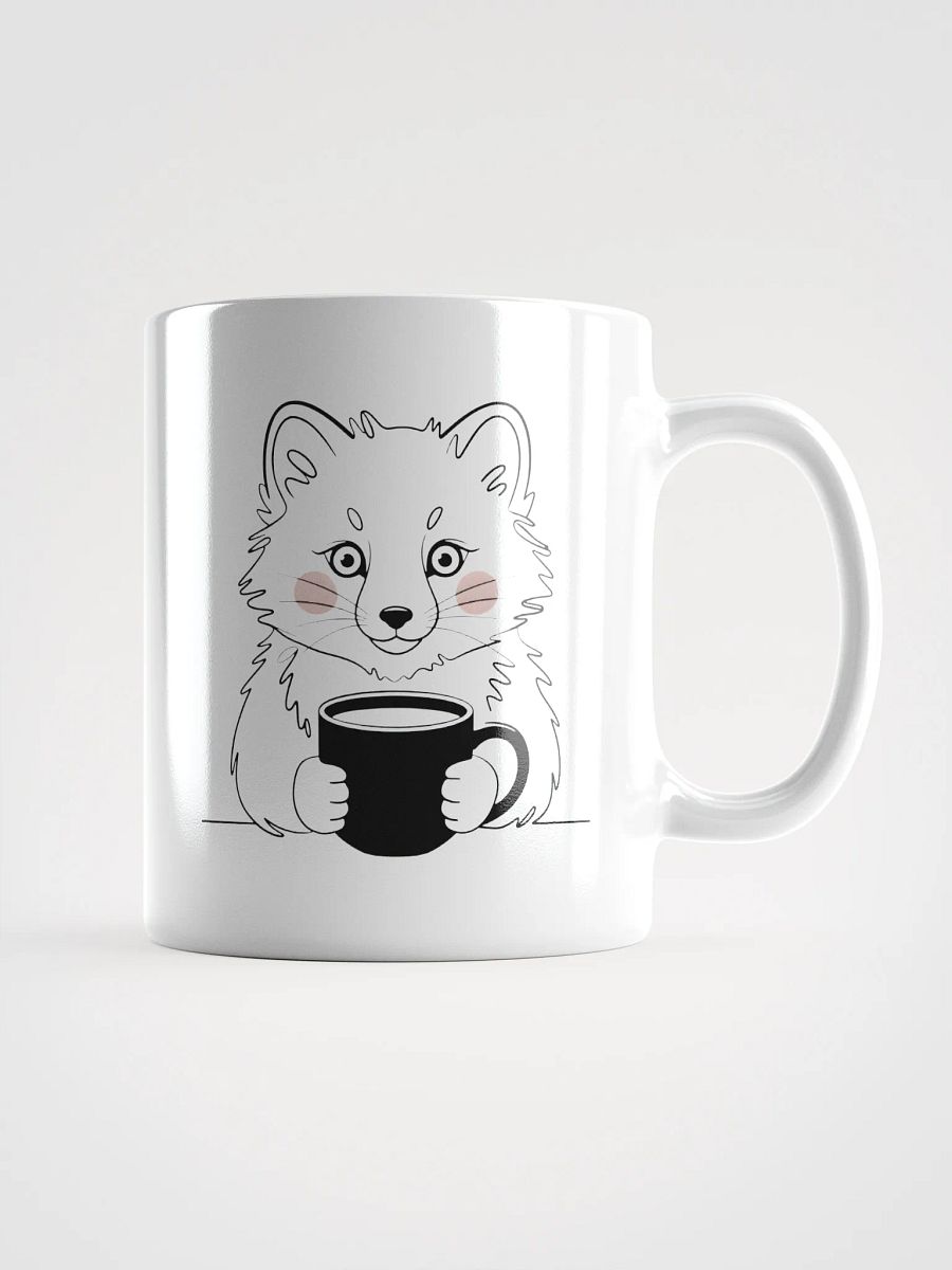 Fox Holding Coffee Mug | Cute Animal Gift Mug product image (1)