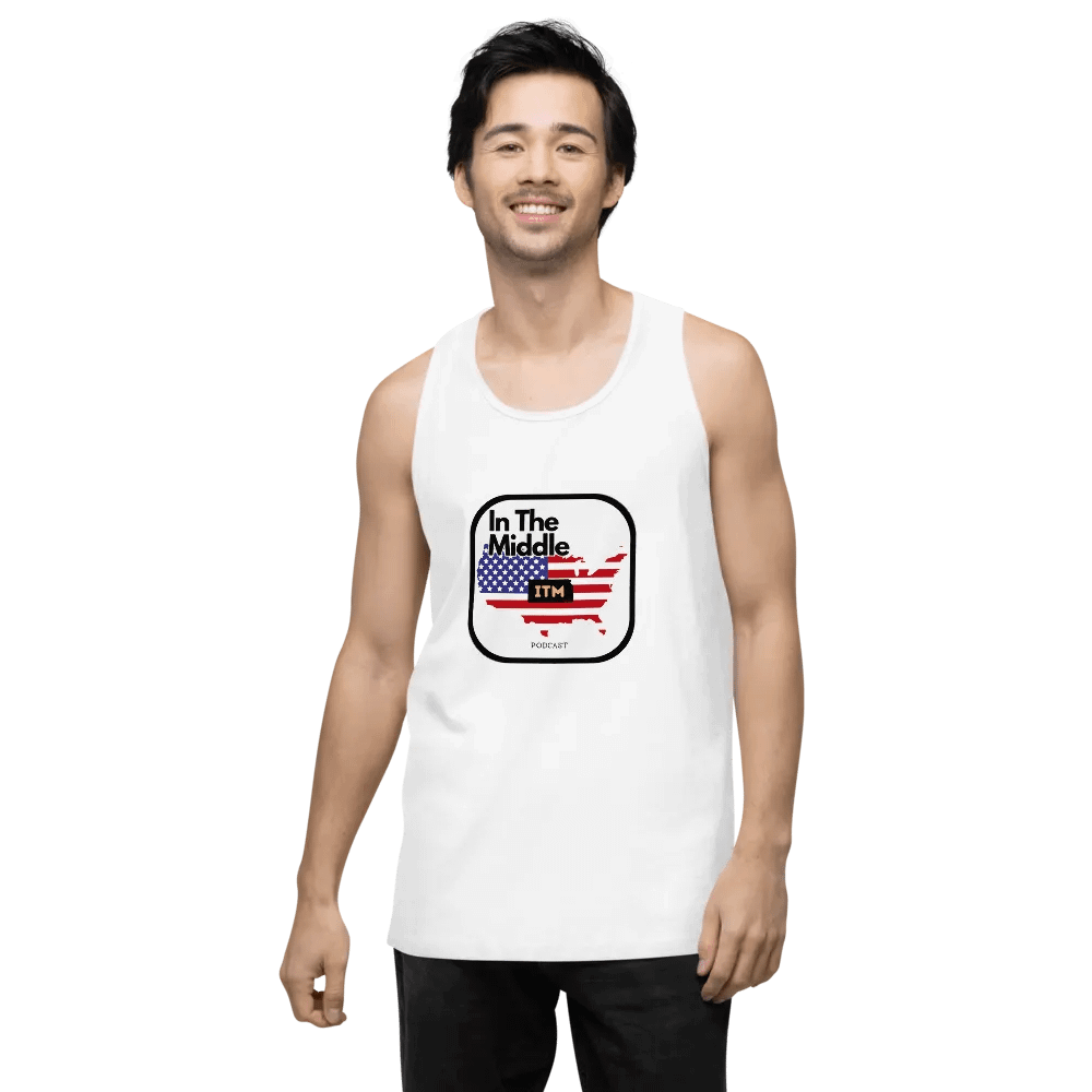 In The Middle Patriotic Tank product image (58)