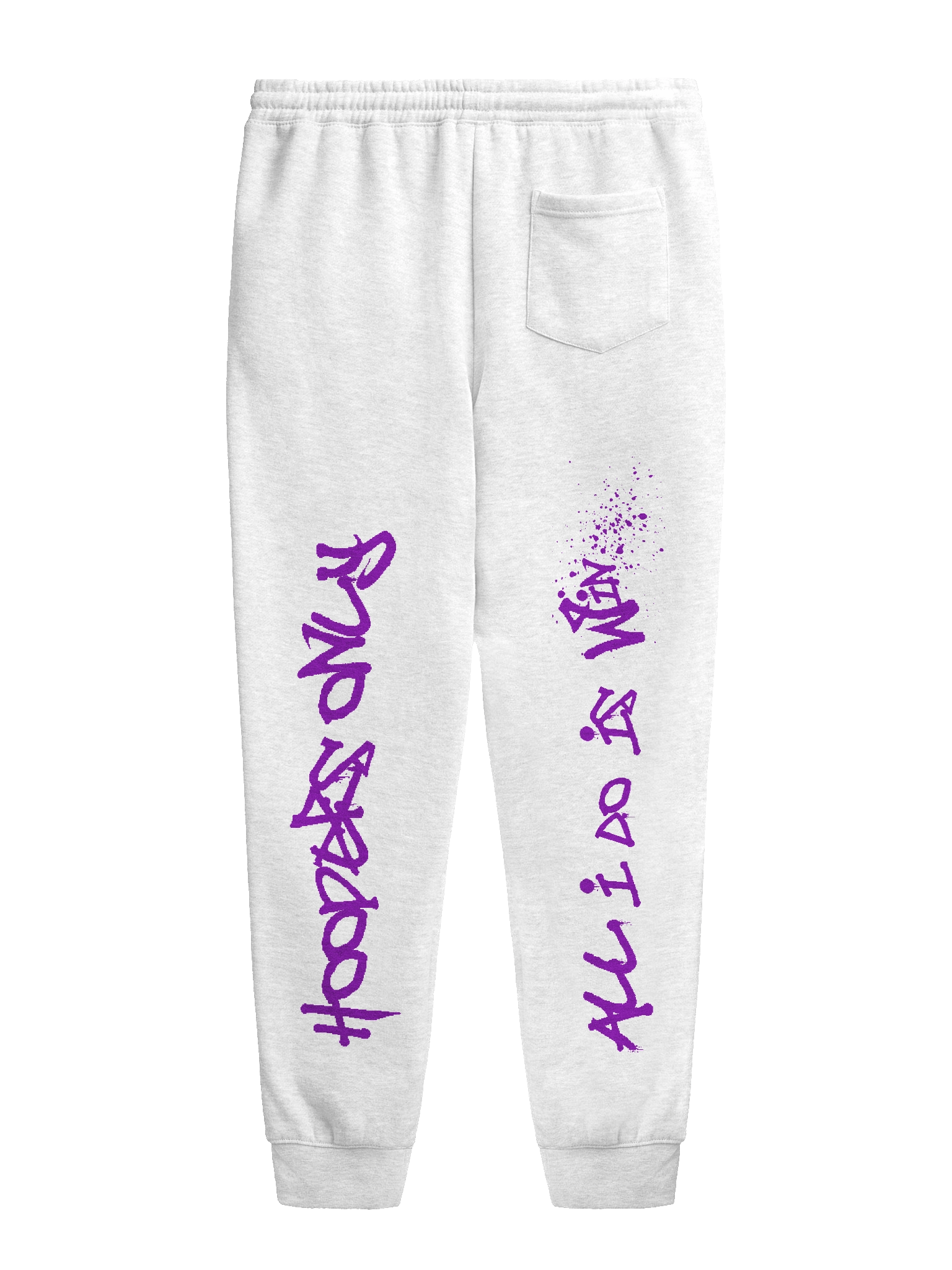Alien Joggers - WHITE product image (2)
