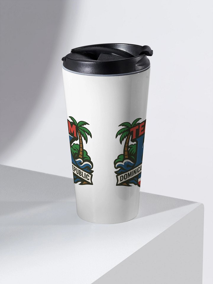 TEAM K Dominican Republic Stainless Steel Travel Mug product image (2)
