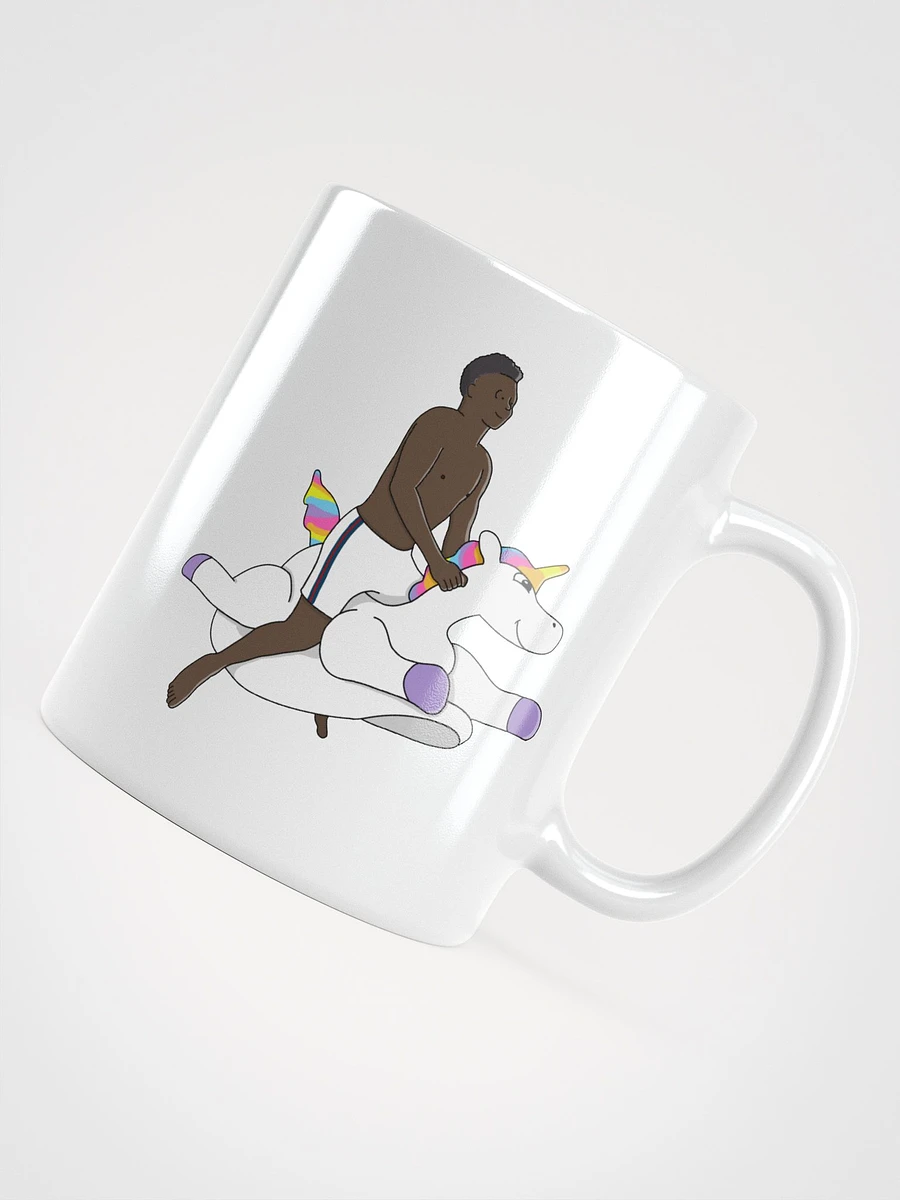 Saka on a unicorn on a mug product image (4)