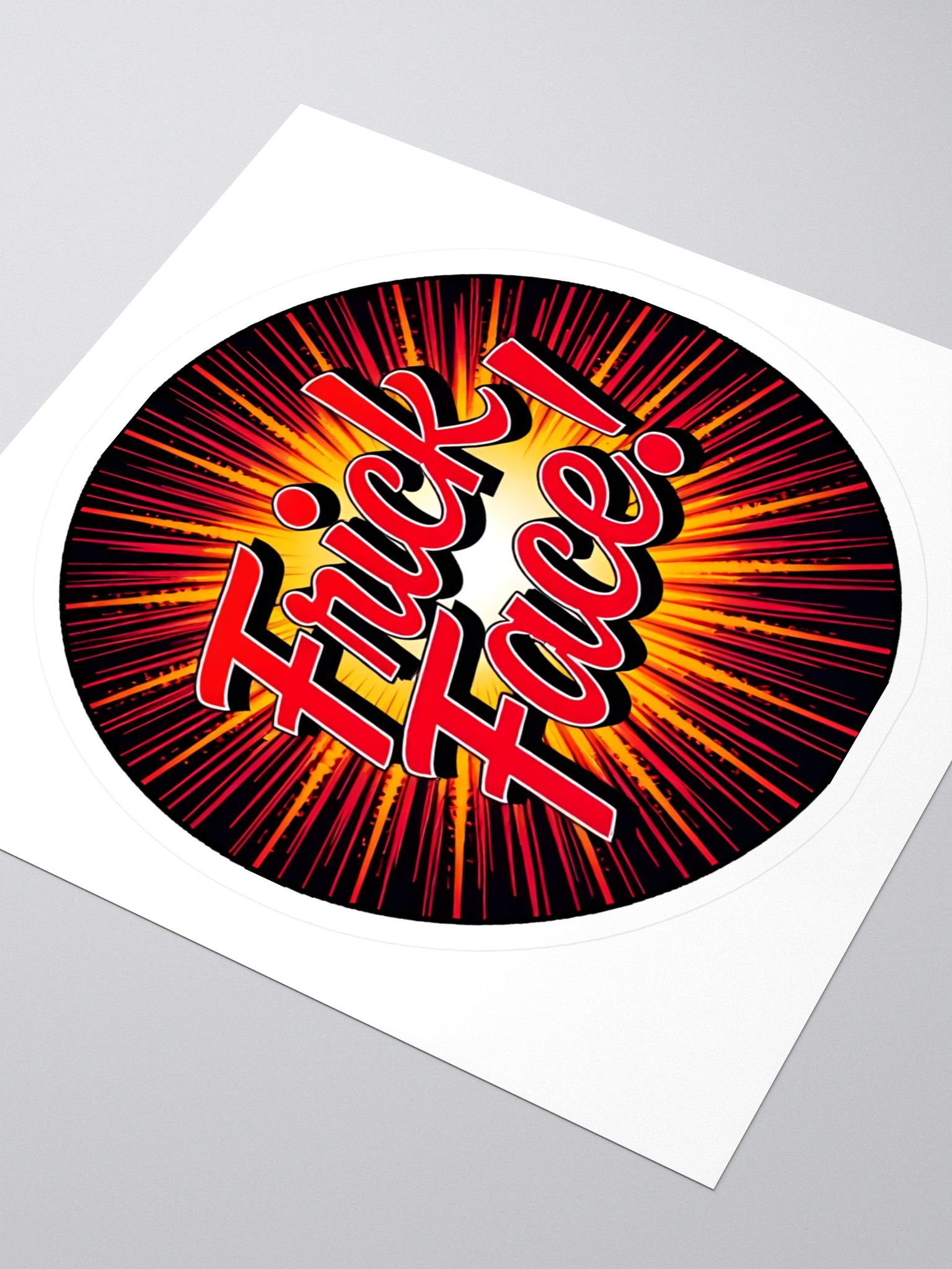Frick Face! Sticker product image (3)