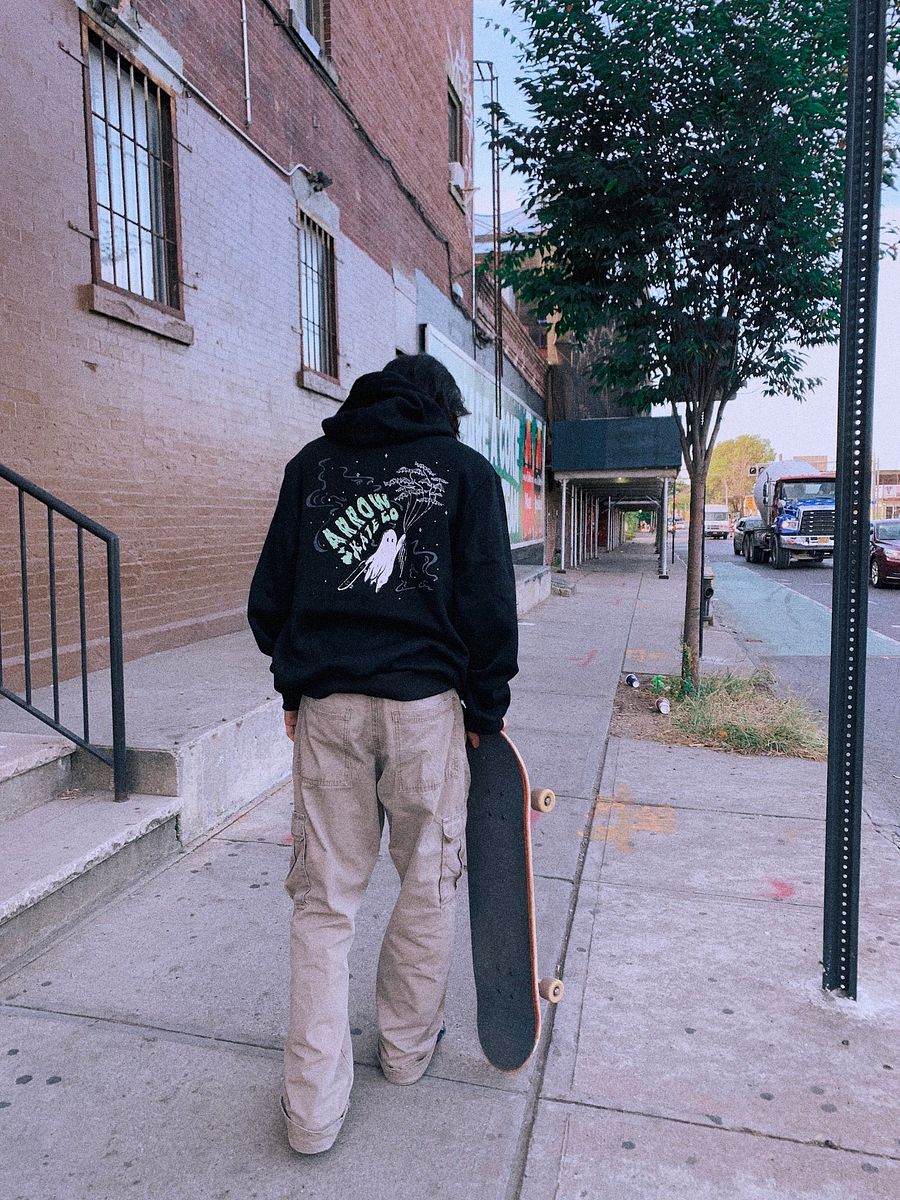 ghost hoodie product image (5)