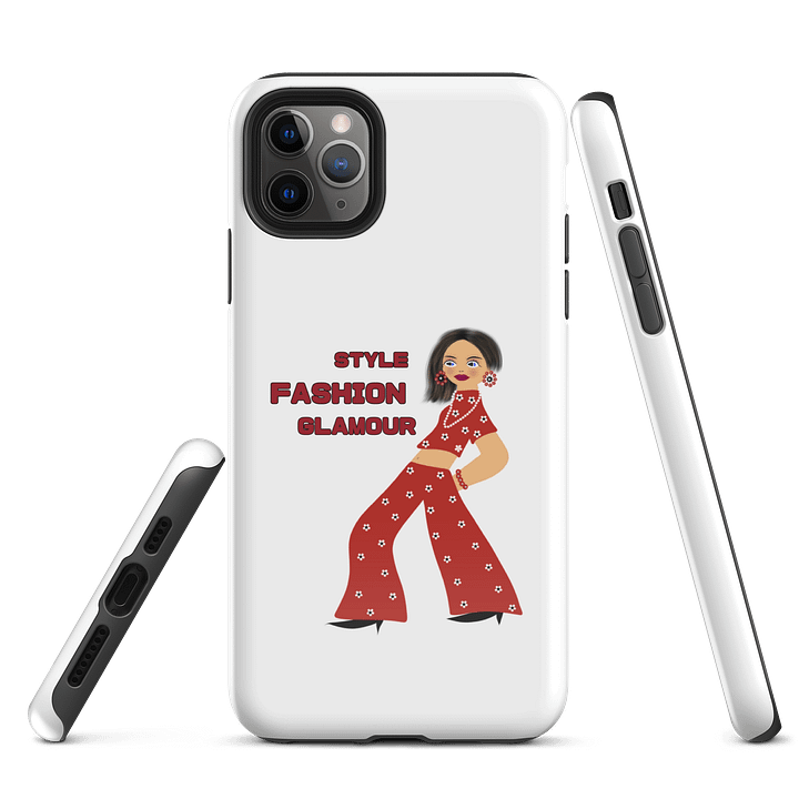 Glamourous Floral Fashion iPhone® Tough Case product image (5)