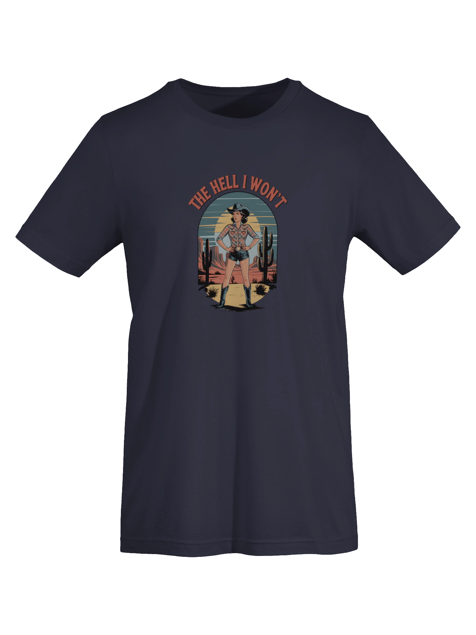 [BJ Designs] The Hell I Won't Unisex Graphic Tee product image (7)