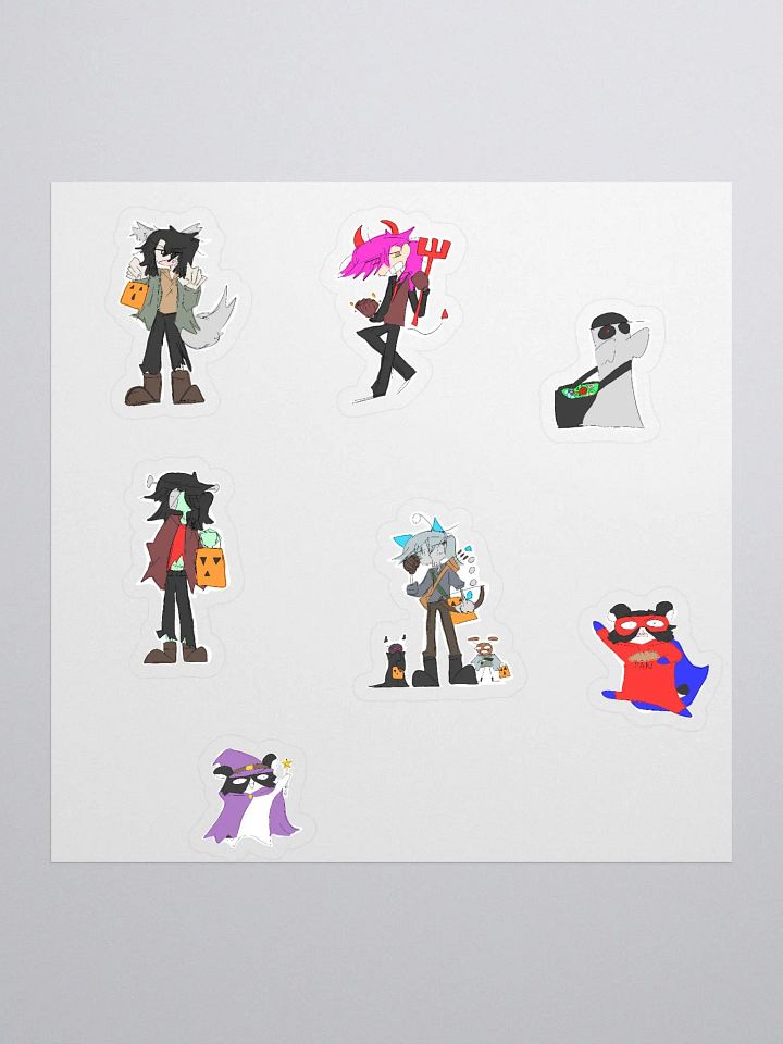 Moon Savers Halloween stickers + Hampan! product image (1)