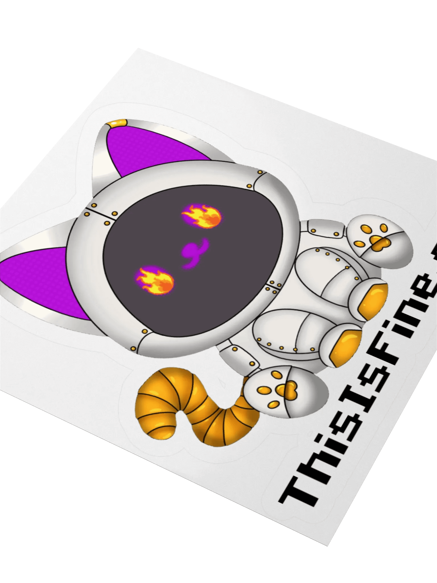 PalBot ThisIsFine.exe Sticker product image (7)